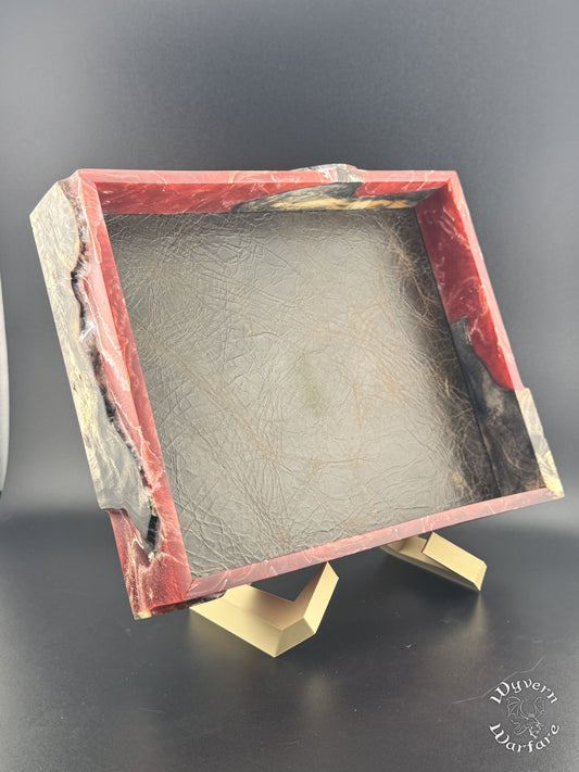 SE7 - Live Edge Burl and Resin Tray