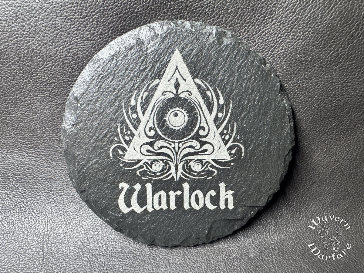 Warlock Slate Coaster