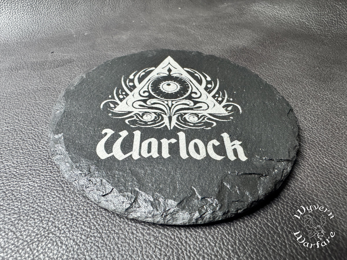 Warlock Slate Coaster